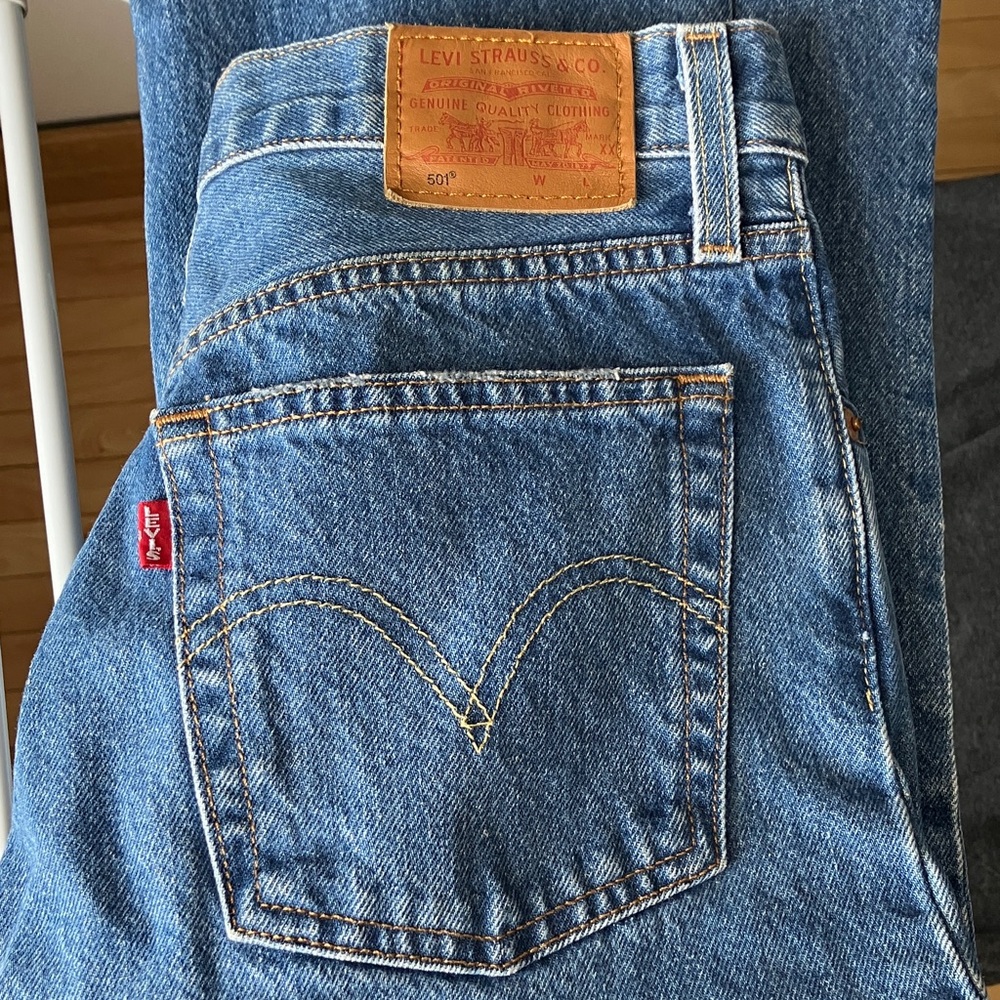 Levi's 501 Classic Blue Jeans